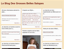 Tablet Screenshot of belles-salopes.com